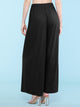 WB1484 Women's Pleated Wide Leg Palazzo Pants with Drawstring