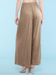 WB1484 Women's Pleated Wide Leg Palazzo Pants with Drawstring