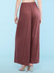 WB1484 Women's Pleated Wide Leg Palazzo Pants with Drawstring