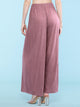 WB1484 Women's Pleated Wide Leg Palazzo Pants with Drawstring