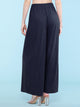 WB1484 Women's Pleated Wide Leg Palazzo Pants with Drawstring