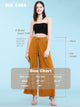WB1484 Women's Pleated Wide Leg Palazzo Pants with Drawstring