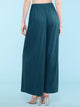 WB1484 Women's Pleated Wide Leg Palazzo Pants with Drawstring