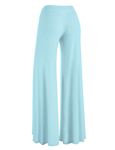 WB1104 Womens Wide Leg Palazzo Lounge Pants