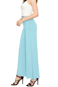 WB1104 Womens Wide Leg Palazzo Lounge Pants