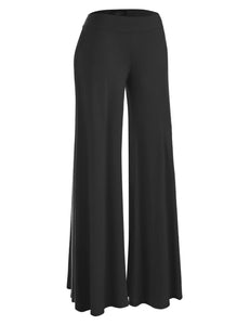 WB1104 Womens Wide Leg Palazzo Lounge Pants