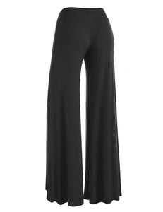 WB1104 Womens Wide Leg Palazzo Lounge Pants