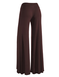 WB1104 Womens Wide Leg Palazzo Lounge Pants