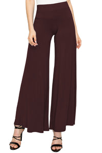 WB1104 Womens Wide Leg Palazzo Lounge Pants