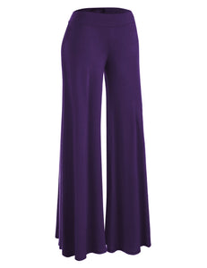 WB1104 Womens Wide Leg Palazzo Lounge Pants