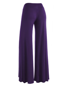 WB1104 Womens Wide Leg Palazzo Lounge Pants