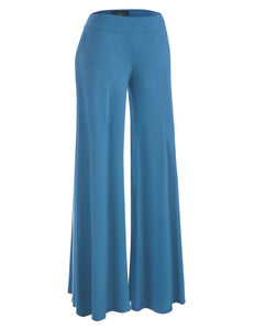 WB1104 Womens Wide Leg Palazzo Lounge Pants