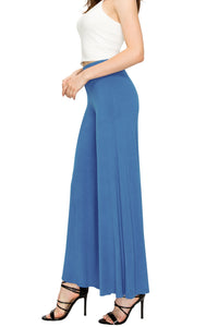 WB1104 Womens Wide Leg Palazzo Lounge Pants