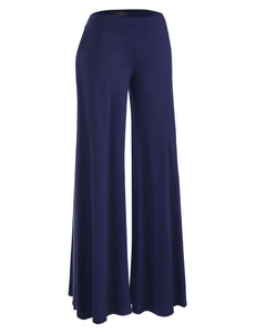 WB1104 Womens Wide Leg Palazzo Lounge Pants