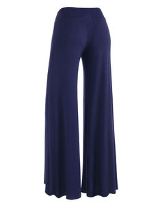 WB1104 Womens Wide Leg Palazzo Lounge Pants