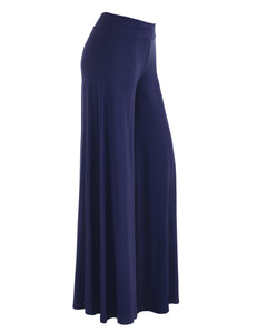 WB1104 Womens Wide Leg Palazzo Lounge Pants