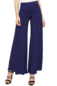 WB1104 Womens Wide Leg Palazzo Lounge Pants