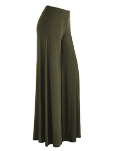 WB1104 Womens Wide Leg Palazzo Lounge Pants