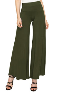 WB1104 Womens Wide Leg Palazzo Lounge Pants
