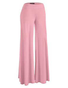 WB1104 Womens Wide Leg Palazzo Lounge Pants