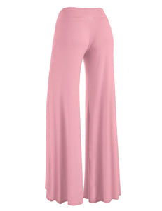 WB1104 Womens Wide Leg Palazzo Lounge Pants