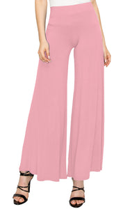 WB1104 Womens Wide Leg Palazzo Lounge Pants