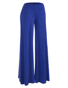 WB1104 Womens Wide Leg Palazzo Lounge Pants