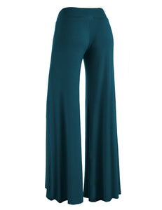 WB1104 Womens Wide Leg Palazzo Lounge Pants