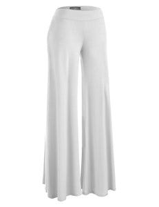 WB1104 Womens Wide Leg Palazzo Lounge Pants