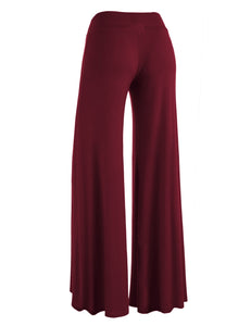 WB1104 Womens Wide Leg Palazzo Lounge Pants