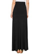 WB1434 Women's Print/Solid High Waist Maxi Skirt
