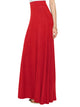 WB1434 Women's Print/Solid High Waist Maxi Skirt