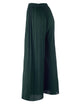 WB1795 Womens Pleated Wide Leg Pants with Elastic Waist Band