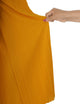 WB1795 Womens Pleated Wide Leg Pants with Elastic Waist Band