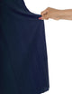 WB1795 Womens Pleated Wide Leg Pants with Elastic Waist Band