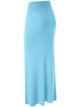 WB296 Womens Lightweight Floor Length Maxi Skirt