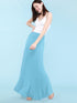 WB296 Womens Lightweight Floor Length Maxi Skirt
