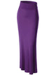 WB296 Womens Lightweight Floor Length Maxi Skirt