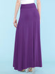 WB296 Womens Lightweight Floor Length Maxi Skirt