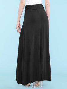 WB296 Womens Lightweight Floor Length Maxi Skirt