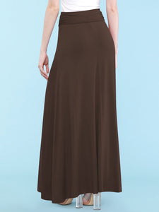 WB296 Womens Lightweight Floor Length Maxi Skirt