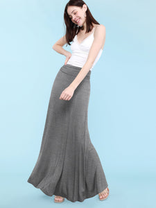 WB296 Womens Lightweight Floor Length Maxi Skirt