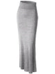 WB296 Womens Lightweight Floor Length Maxi Skirt