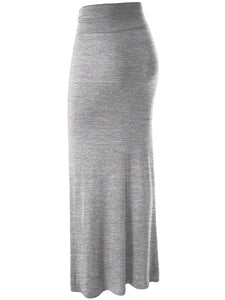 WB296 Womens Lightweight Floor Length Maxi Skirt