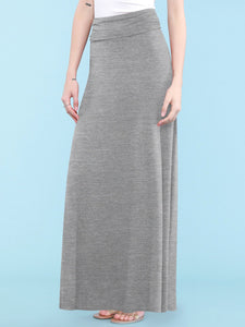 WB296 Womens Lightweight Floor Length Maxi Skirt