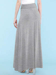 WB296 Womens Lightweight Floor Length Maxi Skirt