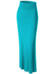 WB296 Womens Lightweight Floor Length Maxi Skirt