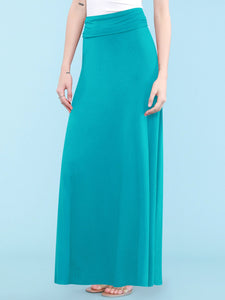 WB296 Womens Lightweight Floor Length Maxi Skirt