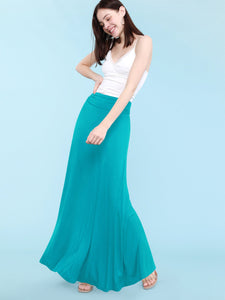 WB296 Womens Lightweight Floor Length Maxi Skirt