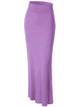 WB296 Womens Lightweight Floor Length Maxi Skirt